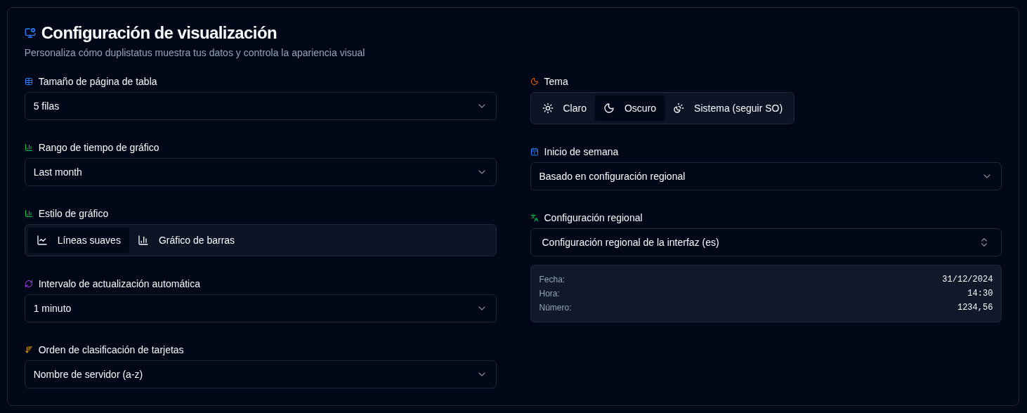 Display Settings
