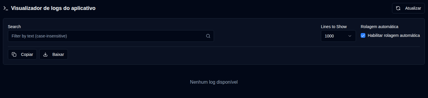 Application Log Viewer